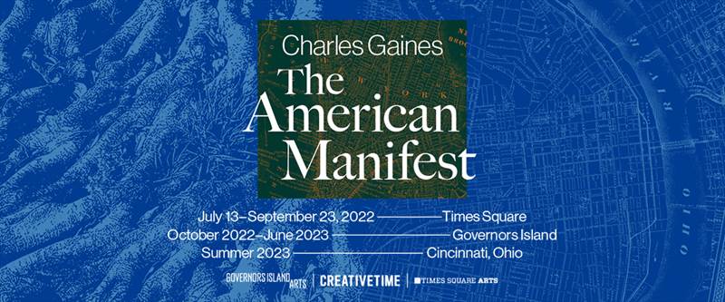 The American Manifest, masthead with text